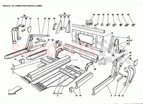 Part Diagram for Ferrari 177542