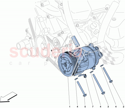 Part Diagram for Ferrari 284481