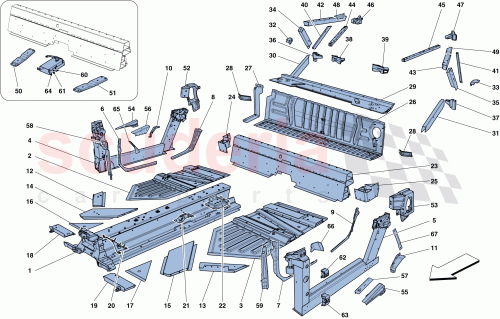 Part Diagram for Ferrari 262867