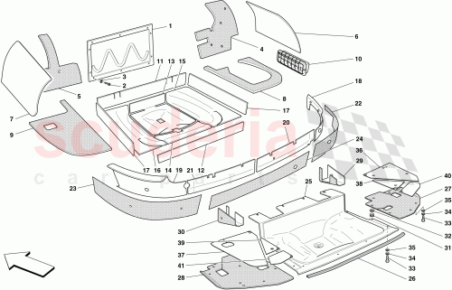 Part Diagram for Ferrari 68570600