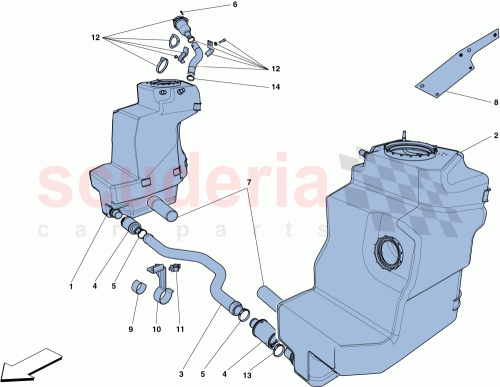 Part Diagram for Ferrari 284429