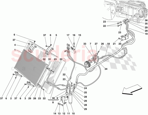 Part Diagram for Ferrari 83576700