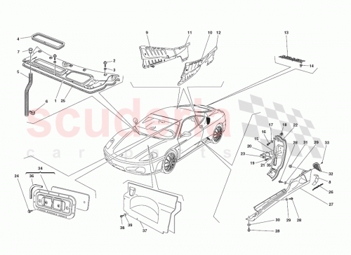 Part Diagram for Ferrari 15689675