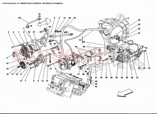 Part Diagram for Ferrari 196131