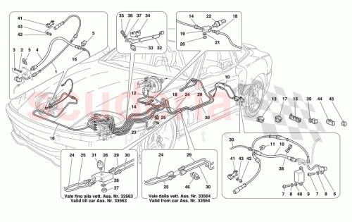 Part Diagram for Ferrari 178979