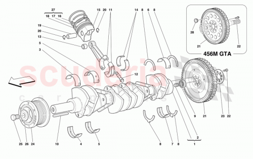 Part Diagram for Ferrari 155613