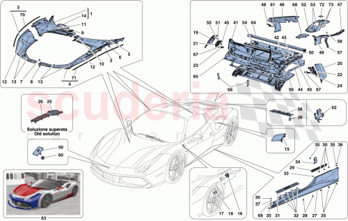 Part Diagram for Ferrari 86880800