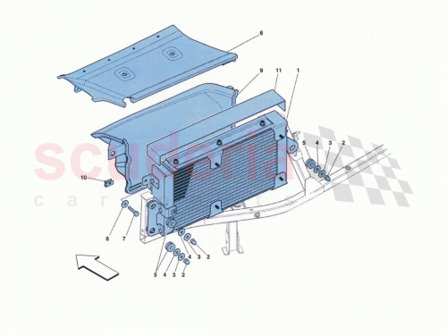 Part Diagram for Ferrari 295371