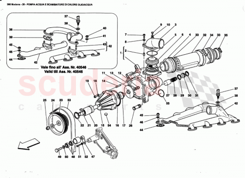 Part Diagram for Ferrari 180846
