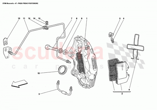Part Diagram for Ferrari 175941