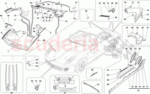 Part Diagram for Ferrari 69257310