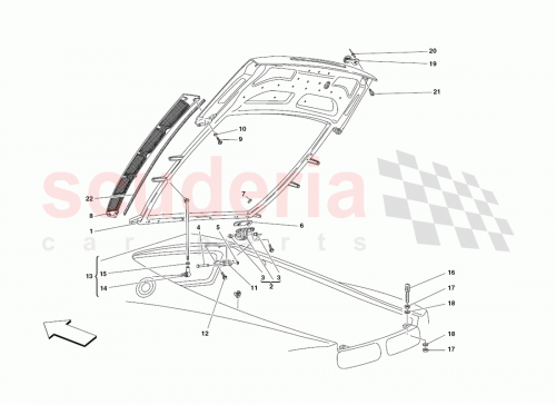 Part Diagram for Ferrari 64877600