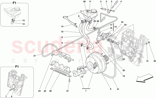 Part Diagram for Ferrari 184497