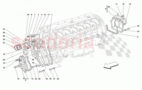 Part Diagram for Ferrari 178601