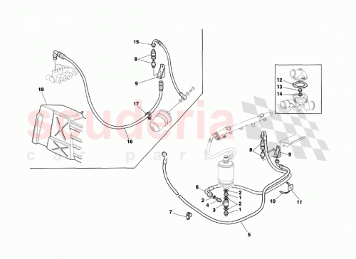Part Diagram for Ferrari 164763