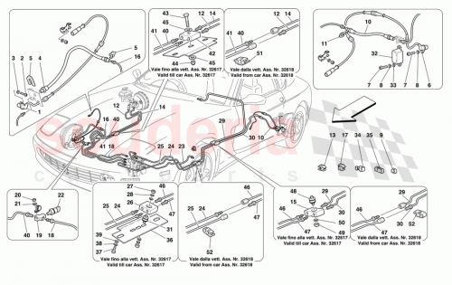 Part Diagram for Ferrari 176881