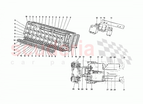 Part Diagram for Ferrari 61680800