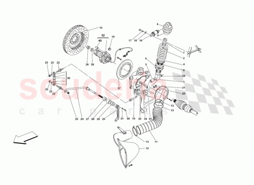 Part Diagram for Ferrari 182511
