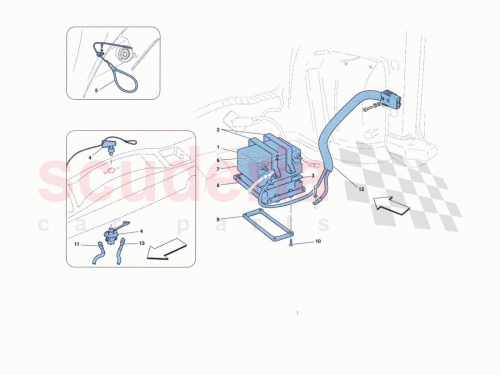 Part Diagram for Ferrari 268227