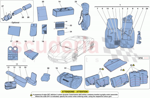Part Diagram for Ferrari 87992700