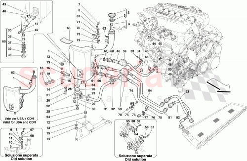 Part Diagram for Ferrari 218425