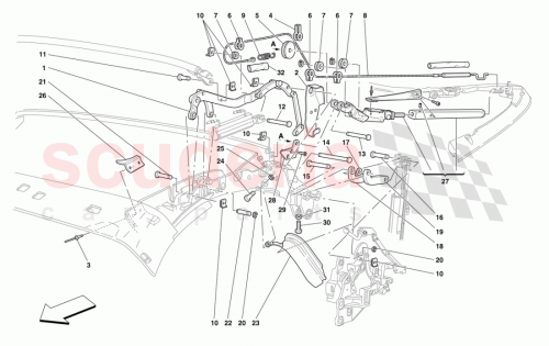 Part Diagram for Ferrari 66458000
