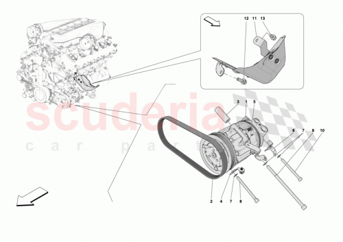 Part Diagram for Ferrari 000938134