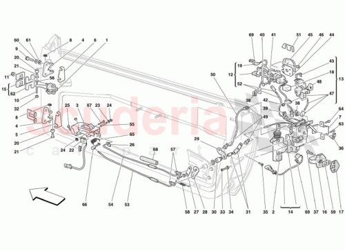 Part Diagram for Ferrari 14442434