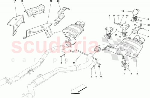 Part Diagram for Ferrari 196105
