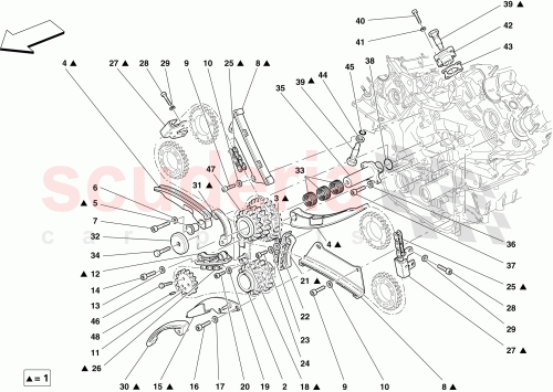 Part Diagram for Ferrari 227197
