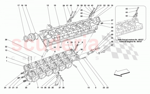 Part Diagram for Ferrari 140753