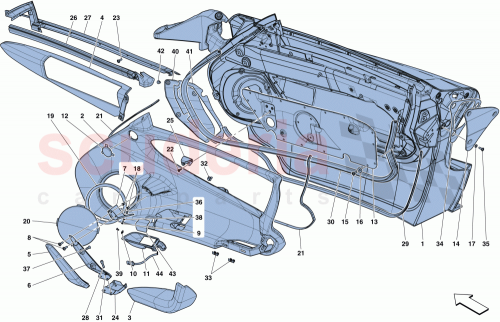 Part Diagram for Ferrari 86276300