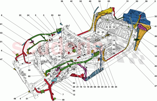 Part Diagram for Ferrari 84642700