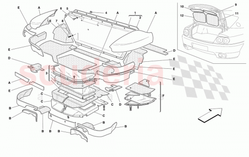 Part Diagram for Ferrari 63495100