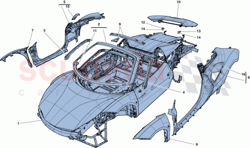 Part Diagram for Ferrari 87640911
