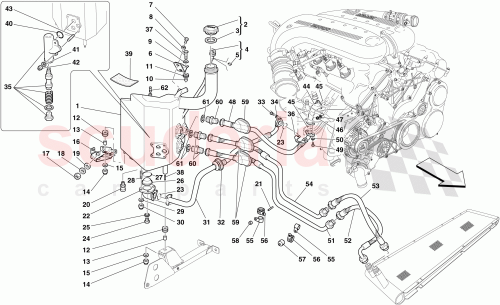 Part Diagram for Ferrari 231837