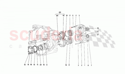 Part Diagram for Ferrari 70000626