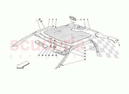 Part Diagram for Ferrari 134458