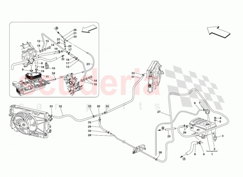 Part Diagram for Ferrari 220936