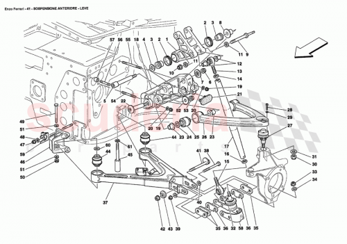Part Diagram for Ferrari 151811