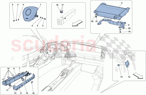 Part Diagram for Ferrari 46408953