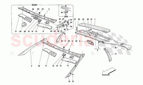 Part Diagram for Ferrari 63683000