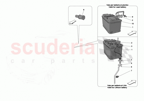 Part Diagram for Ferrari 14440634