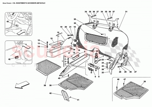 Part Diagram for Ferrari 67500900