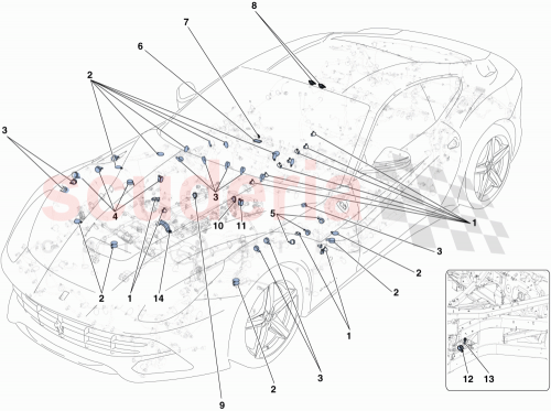 Part Diagram for Ferrari 278938
