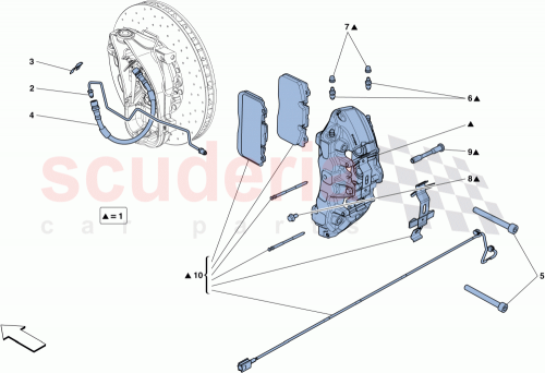 Part Diagram for Ferrari 278837
