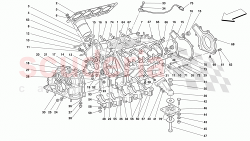 Part Diagram for Ferrari 181347