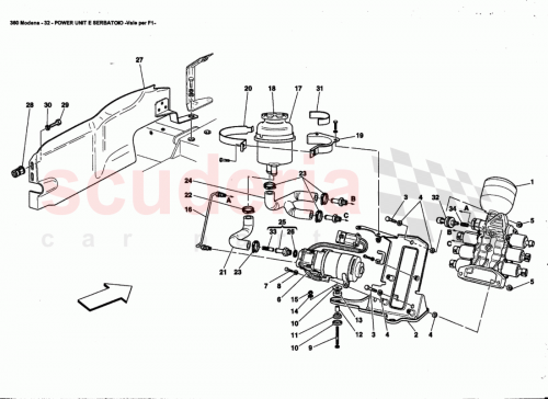 Part Diagram for Ferrari 181161