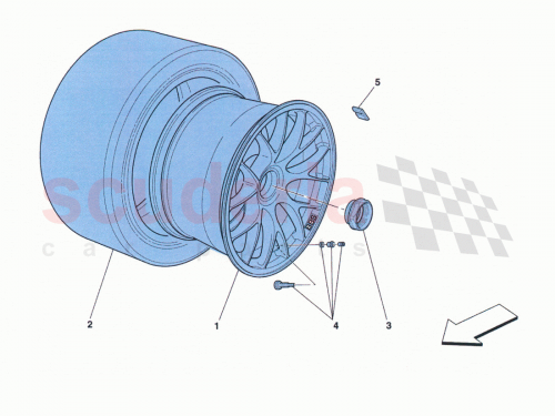 Part Diagram for Ferrari 229949