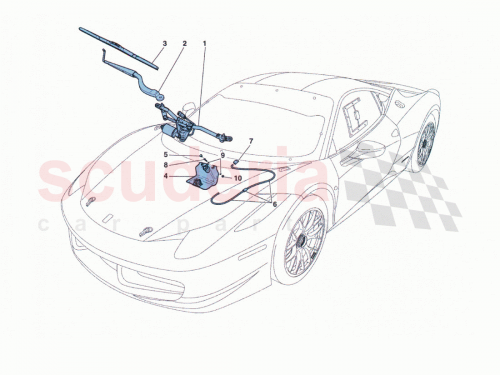 Part Diagram for Ferrari 83414100